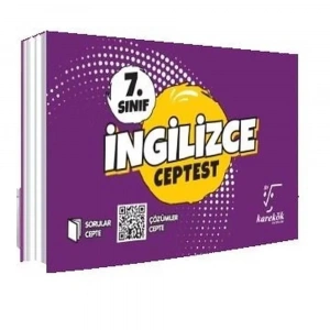 Karekök  7. Sınıf Cep Test İngilizce