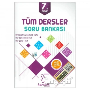 Karekök  7. Sınıf Tüm Dersler Soru Bankası