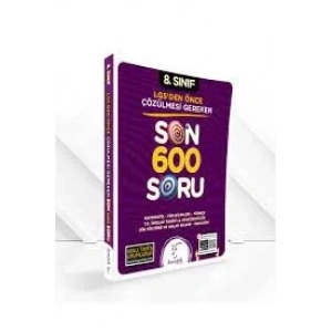 Karekök 8. Sınıf Lgs’den Önce Son 600 Soru