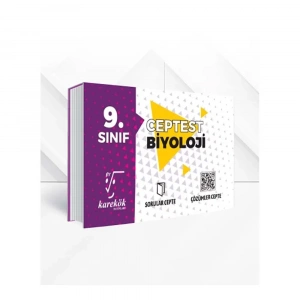 Karekök  9. Sınıf Cep Test Biyoloji