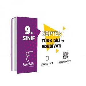 Karekök  9. Sınıf Cep Test Türk Dili Ve Edebiyatı