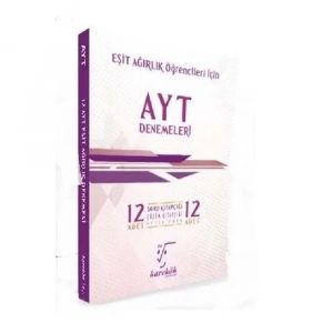 Karekök  Ayt 12 Li Deneme Seti Eşit Ağırlık  2019