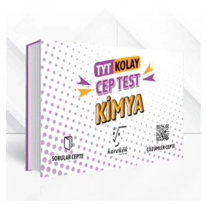 Karekök Tyt Kimya Cep Test Kolay