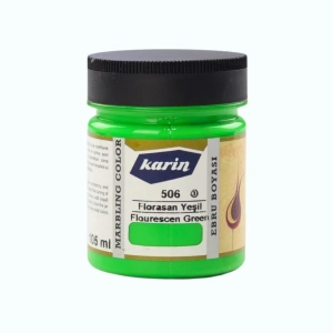 Karin Ebru Boyası 105ml 506 Florasan Yeşil