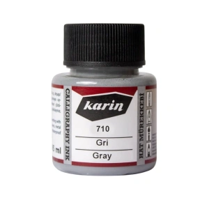 Karin Hat Mürekkebi 45ml 710 Gri
