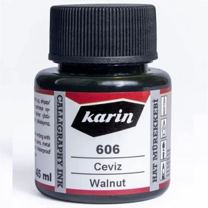 Karin Hat Mürekkebi Ceviz 45ml