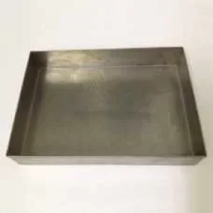 Karin Paslanmaz Çelik Ebru Teknesi 25.3 X 35.3 X 6cm / 1.2cm