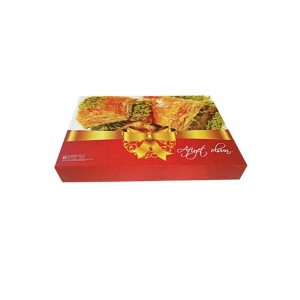 Karton Baklava Kutusu 1000gr 100 Adet.