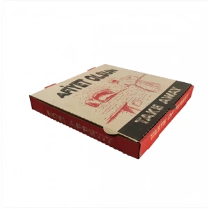 Karton Pizza Kutusu 26x26 cm ( 100 Adet )