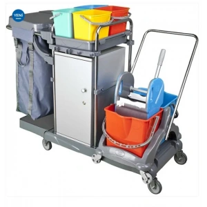 Kat Temizlik Arabası Dolaplı (1 Adet)