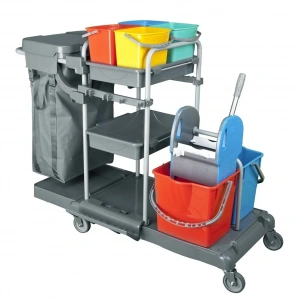 Kat Temizlik Arabası Plastik ( 1 Adet )