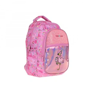 Kaukko Sırt Çantası Kids&Love Aynalı-Taşlı Flamingo L5095