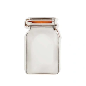 Kavanoz Kesim Kilitli Doypack 21x30 cm - 50 Adet