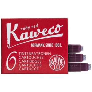 Kaweco Dolma Kalem Kartuşu 6lı KIRMIZI