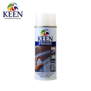 Keen Akrilik Sprey Boya 400ml Primer Plastik Astar Boya Şeffaf