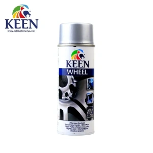 Keen Akrilik Sprey Boya 400ml Wheel Jant Gümüş