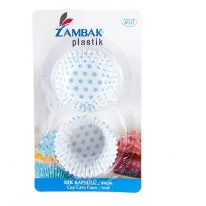 Kek Kapsülü Baskılı Küçük ( 1 Paket )