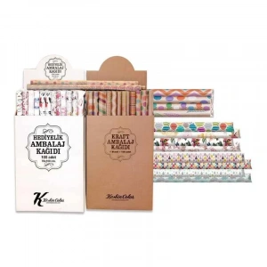 Keskin 70x100 Tekli Rulo Floral Ambalaj Kağıdı 100349