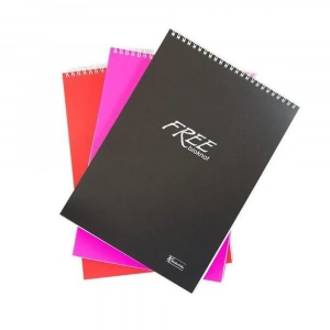 Keskin Color Free Office Spiralli Bloknot 100 Yaprak A4 Kareli 145002-99