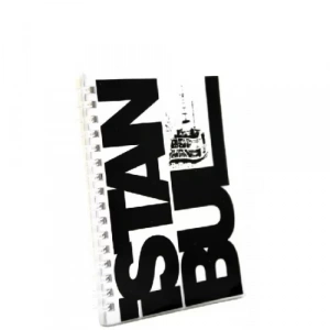KESKİN COLOR İSTANBUL A6 SPİRALLİ DEFTER ÇİZGİLİ 80 YP.