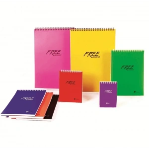 Keskin Free Office Spiralli Bloknot A4 Kareli 100 Yaprak (145002)