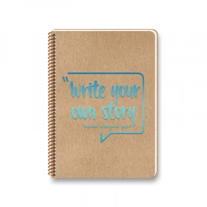 Keskin Funky Spiralli Sert Kapak Defter 17x24 Çizgili 100 Yaprak (418011)