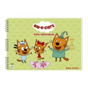 Keskincolor Tatlı Kedicikler Resim Defteri 17x25 15yp 300115-80