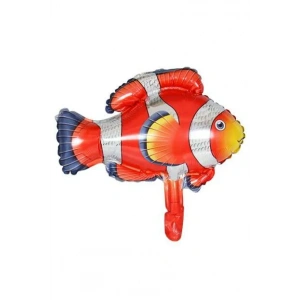 Kırmızı Balık Folyo Balon 71 x 90 cm
