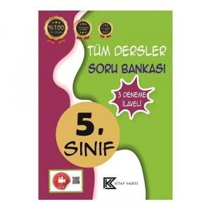 Kitap Vadisi  5.Sınıf Tüm Dersler Soru Bankası (3 Deneme İlaveli)