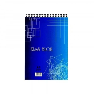 Klas Spiralli Kareli Bloknot A5 40 Yaprak