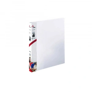 Klasör Plastik İç Cepli Sırt Etik 2 Halkalı Şeffaf