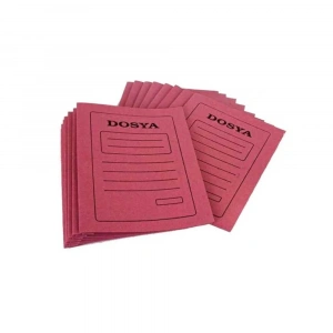 Km Tam Kapak Karton Pembe Dosya 50li Paket