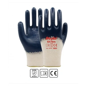 KN-Flex İş Eldiveni Nitril Kaplama Pamuk ( 1 Çift )