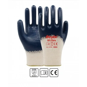 Kn-flex İş Eldiveni Nitril Kaplama Pamuk ( 48 Çift )