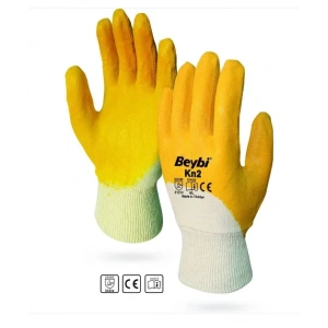 KN2 İş Eldiveni Nitril Kaplama Pamuk ( 48 Çift )