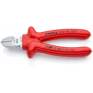 Knipex 70 07 VDE YAN KESKİ 160 MM - KNI7007160