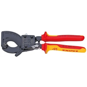 Knipex 95 36 Cırcır Mekanizmalı Kablo Makası 250 Mm - Knı9536250