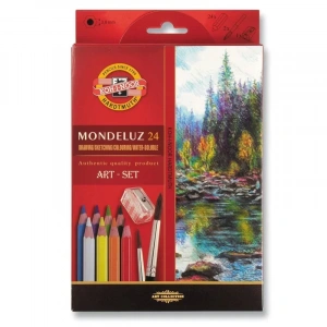 Koh-i Noor  Mondeluz Aquarell Sulu Boya Kalem Seti 24lü 3711