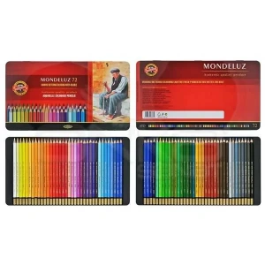 Koh-i-Noor Mondeluz Aquarell Sulu Boya Kalem Seti 72li