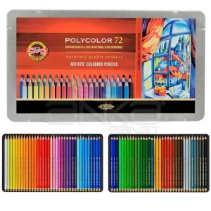 Koh-i-noor Polycolor Kuru Boya Kalemi 72li Set 3827