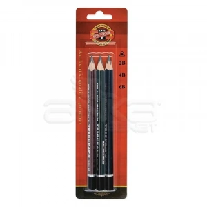 Koh-i-Noor Trıograph Jumbo Grafit Kalem 3lü 1835