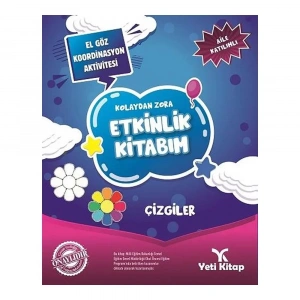 Kolaydan Zora Çizgiler Etkinlik Kitabım