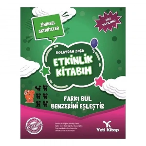 Kolaydan Zora Farkı Bul Benzerini Eşleştir Etkinlik Kitabım