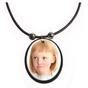 Kolye Baskı (siyah)