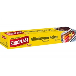 KOROPLAST ALÜMİNYUM FOLYO 30cmx8m