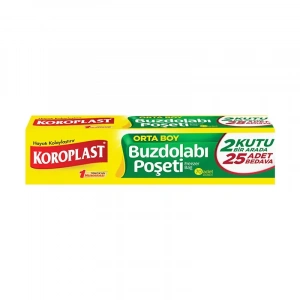 Koroplast Orta Boy Buzdolabı Poşeti 24x38