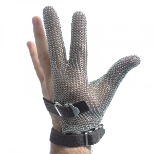 Koruyucu Çelik Eldiven 3 Parmak XXSmall BMGLV-02XXS