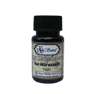 Koza Sanat Hat Mürekkebi 50cc Yeşil