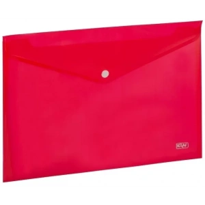 Kraf 1209 Kırmızı Çıtçıtlı A4 Dosya (12 li Paket)