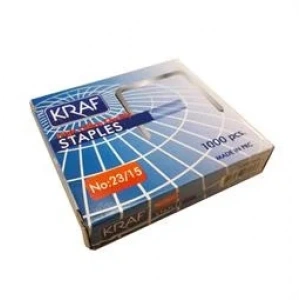Kraf 23/15 Arşiv Tipi Zımba Teli (120 Sayfa Kapasitesi)